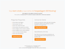 Tablet Screenshot of mail.001hosting.com.br